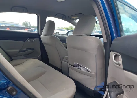 2013 Honda Civic Lx из США, поврежденный, VIN 19XFB2F52DE026440